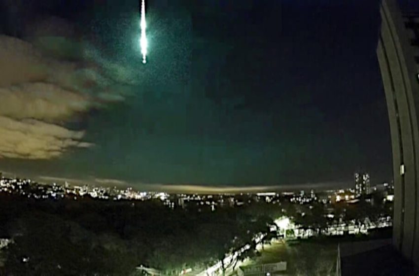  Queda de meteoro é captada por estações do Paraná