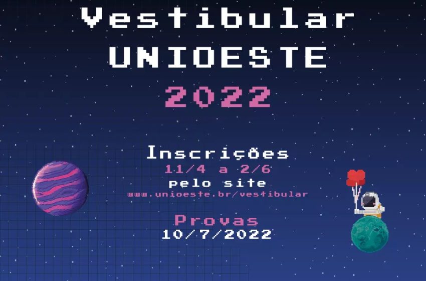  Unioeste abre inscrições para o vestibular 2022