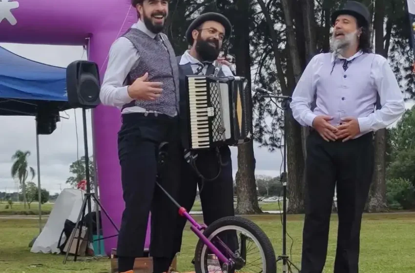  “Os Barbacas” espalham risadas no parque São José