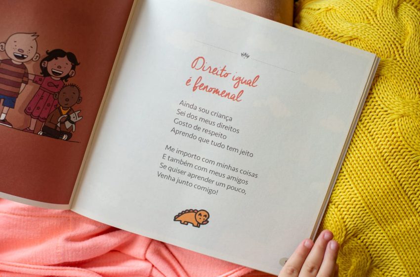  Série de livros ensinam crianças sobre direitos com poesia