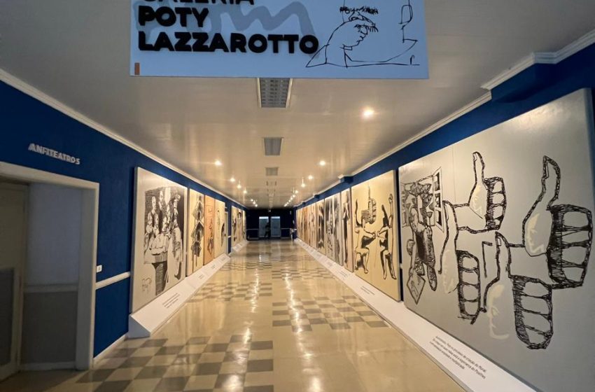  Pinturas de Poty Lazzarotto ganham exposição permanente
