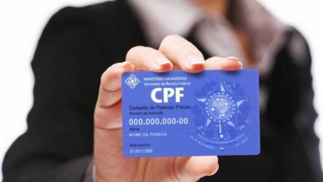 CPF passa a ser único documento necessário de identificação