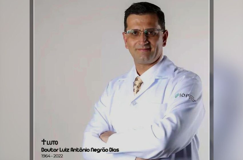  Curitiba decreta luto após morte de médico Luiz Antônio Negrão