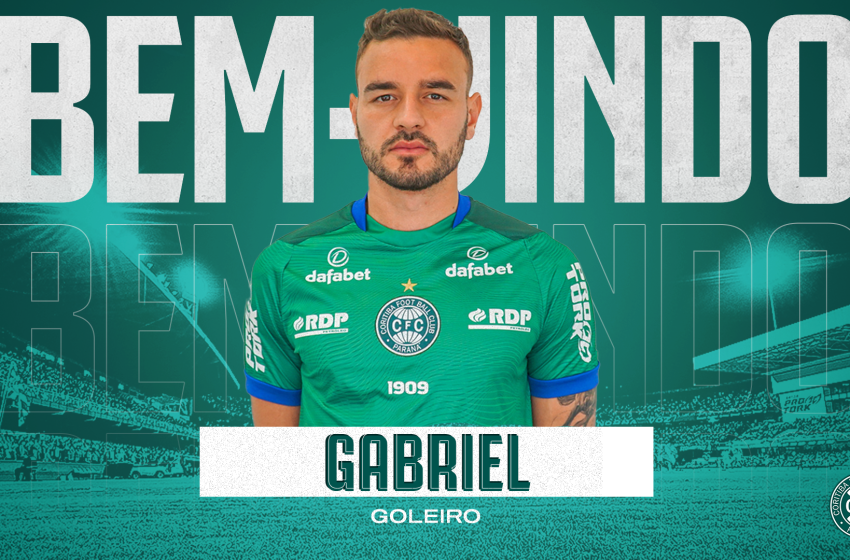  Coritiba anuncia contratação do goleiro Gabriel Vasconcellos