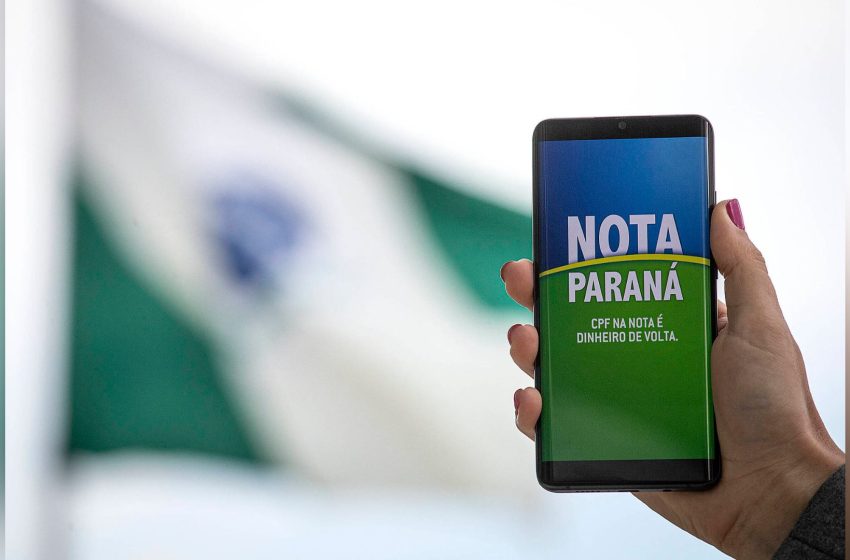 Nota Paraná faz sorteio de R$1 milhão de reais