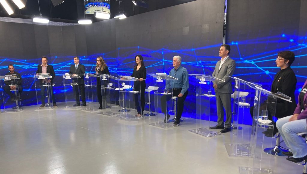 Debate da Band reúne 8 candidatos ao Governo do Paraná