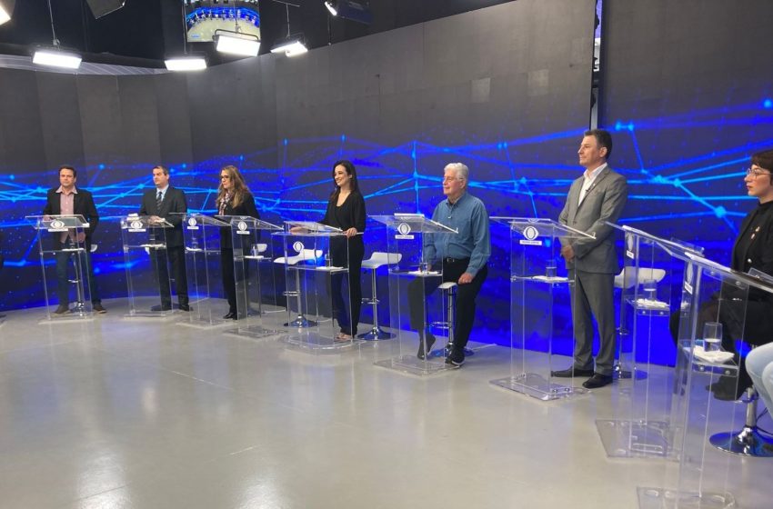 Debate da Band reúne 8 candidatos ao Governo do Paraná￼