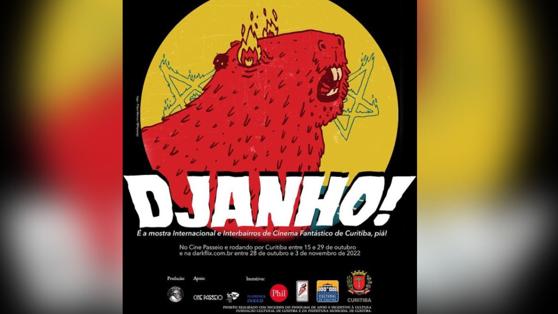 Mostra DJANHO exibirá mais de 30 filmes de terror nos cinemas da Prefeitura  - Prefeitura de Curitiba