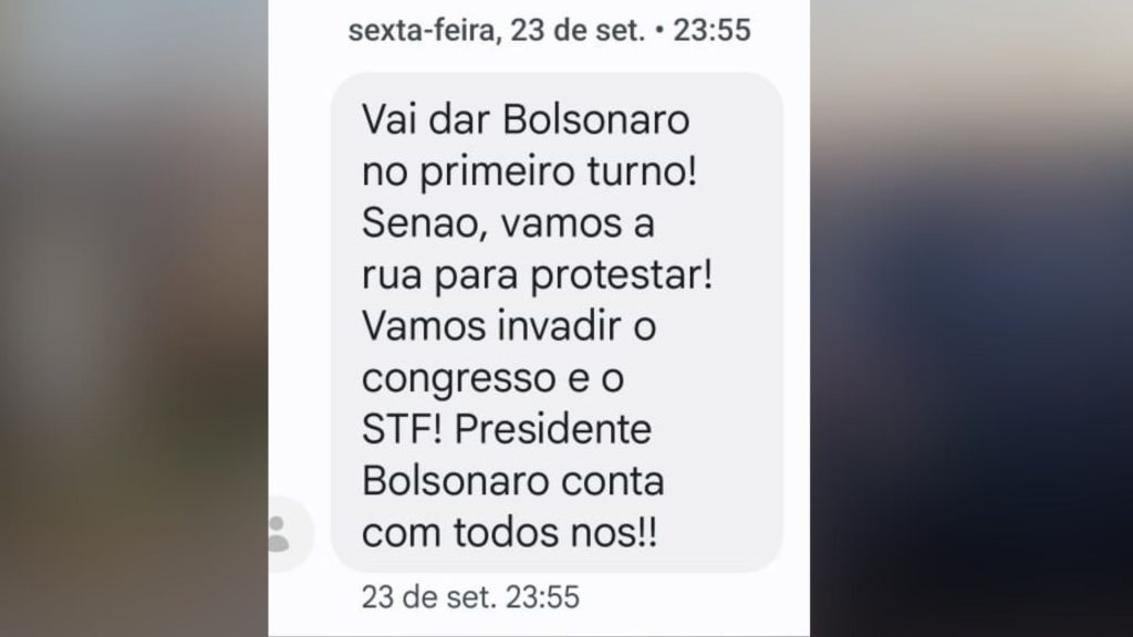 Mensagens pró-Bolsonaro: TRE isenta governo do PR em processo