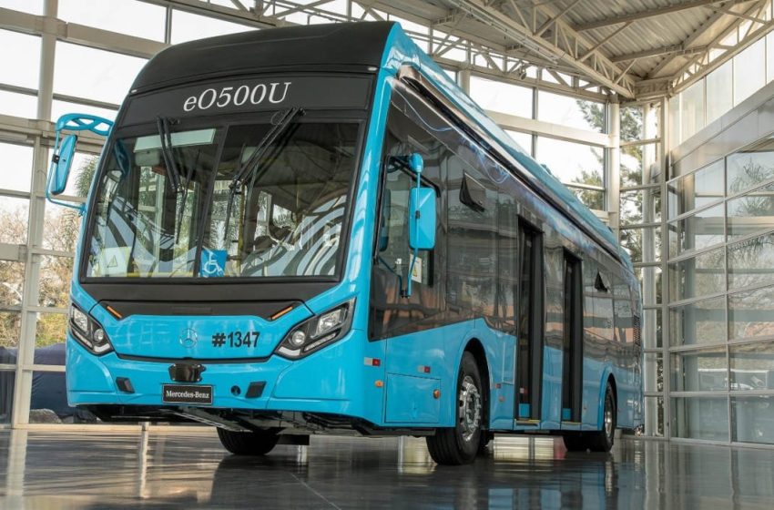  Mercedes-Benz Brasil apresenta novo ônibus elétrico