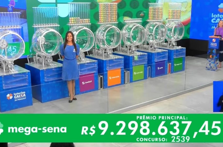  Números do Concurso 2539 da Mega-Sena