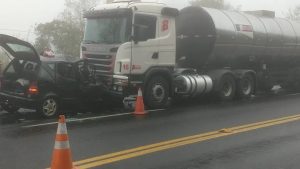 Motorista sem CNH morre após colisão na BR-376, em Ortigueira