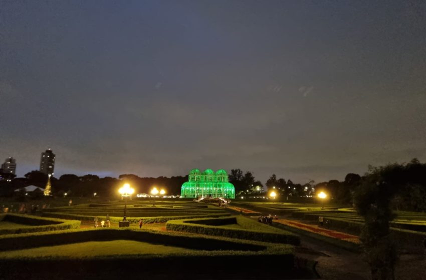  Estufa do Jardim Botânico de Curitiba ficará verde neste domingo