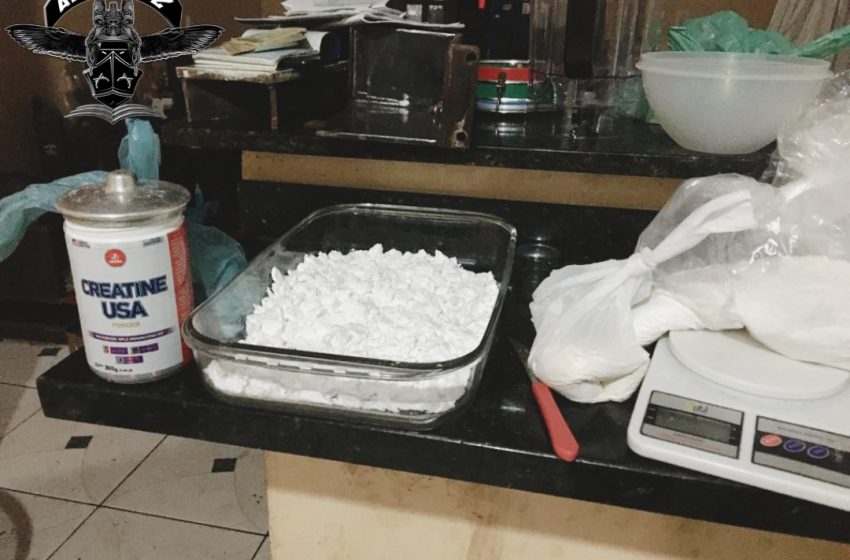  Laboratório de refino de cocaína é descoberto em Paranaguá