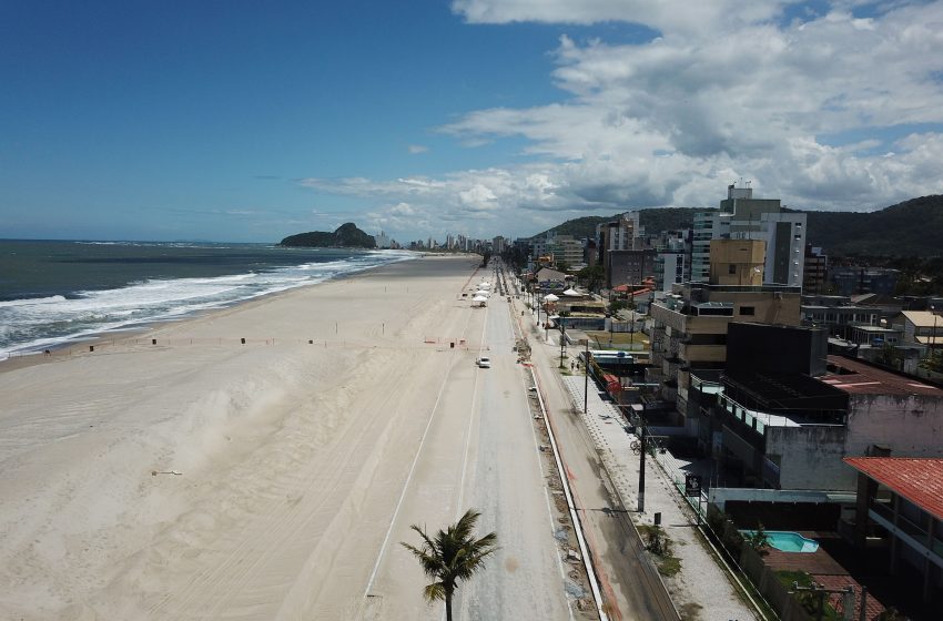  Obras na Orla de Matinhos devem seguir durante a temporada