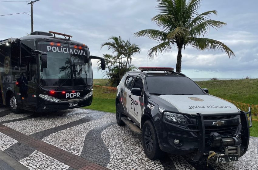  Litoral recebe delegacia móvel da Polícia Civil