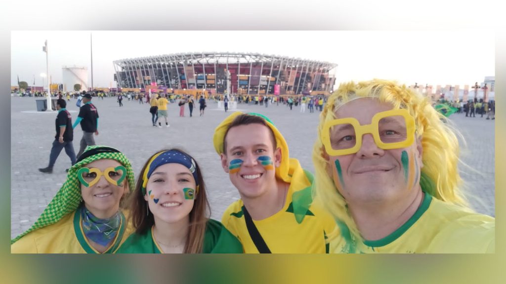 Família paranaense relata experiência de Copa no Catar