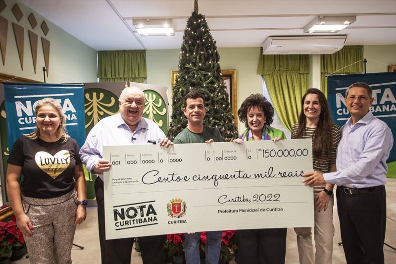  Comerciante ganha R$ 150 mil no Nota Curitibana de Natal
