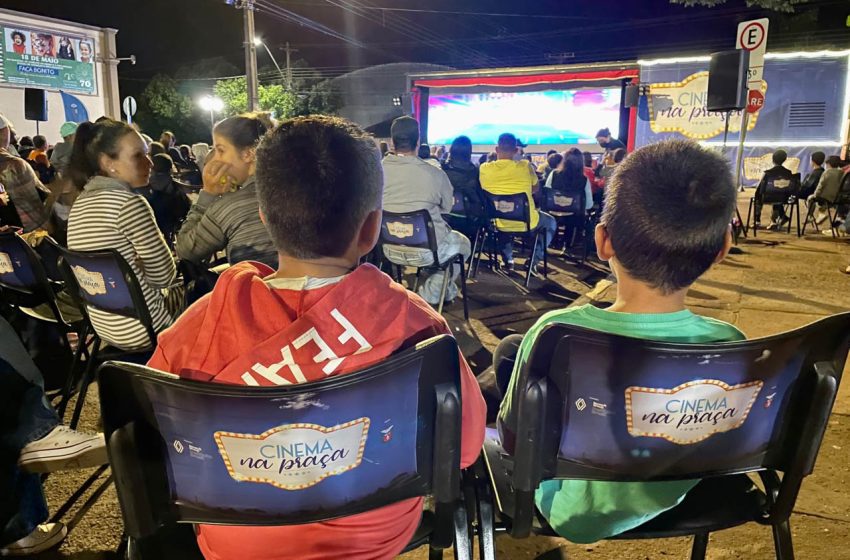  Cinema na Praça abre temporada no Litoral do Estado