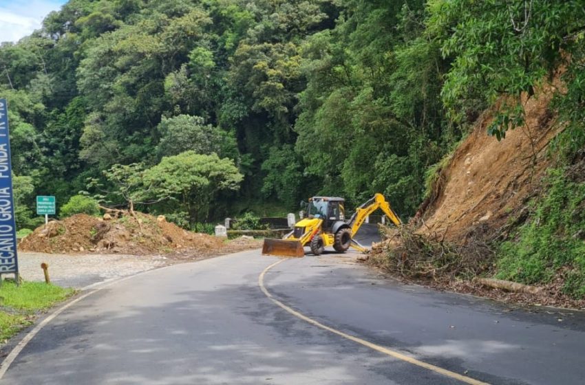  Estrada da Graciosa segue sem previsão para ser liberada