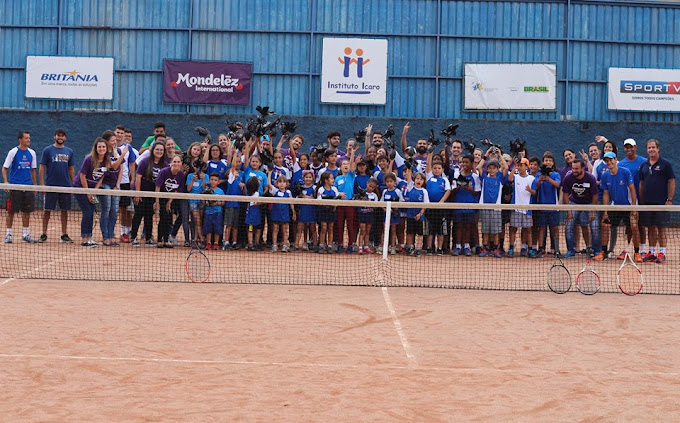  Evento para crianças traz tenista Thiago Monteiro a Curitiba
