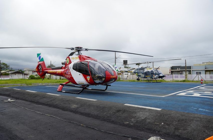  Helicópteros auxiliam no trabalho policial e médico no litoral