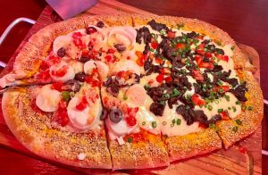 Restaurante Baba lança pizza árabe