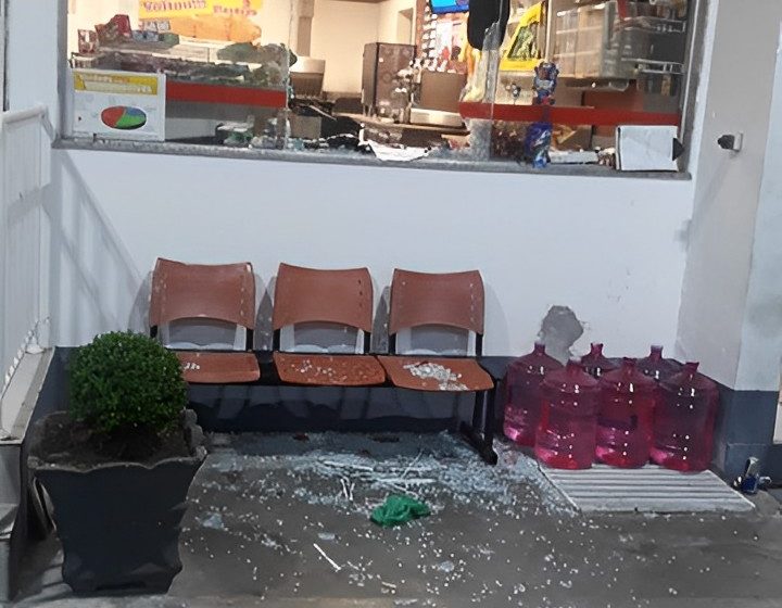  Vigilante é baleado em assalto a posto de combustíveis