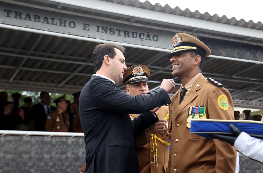  Coronel Teixeira assume comando da PM no Paraná