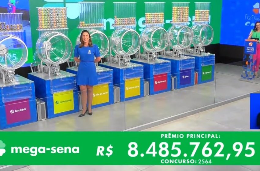  Números do Concurso 2564 da Mega-Sena