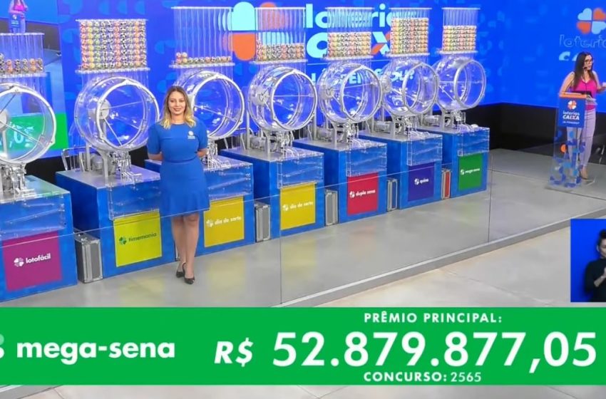  Números do Concurso 2565 da Mega-Sena