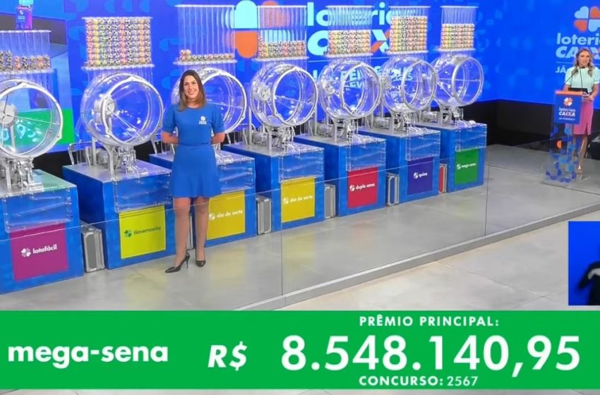  Números do Concurso 2567 da Mega-Sena