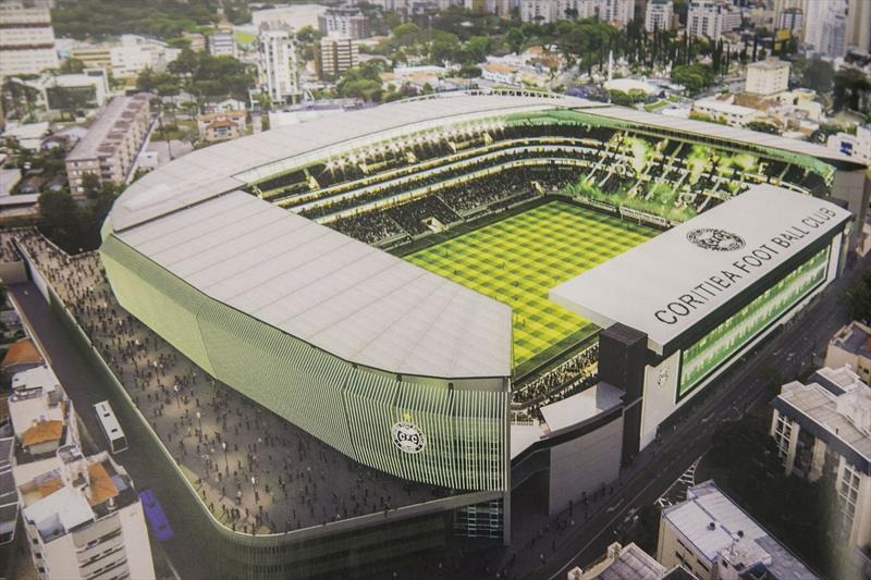  Coritiba revela projeto de modernização do estádio Couto Pereira