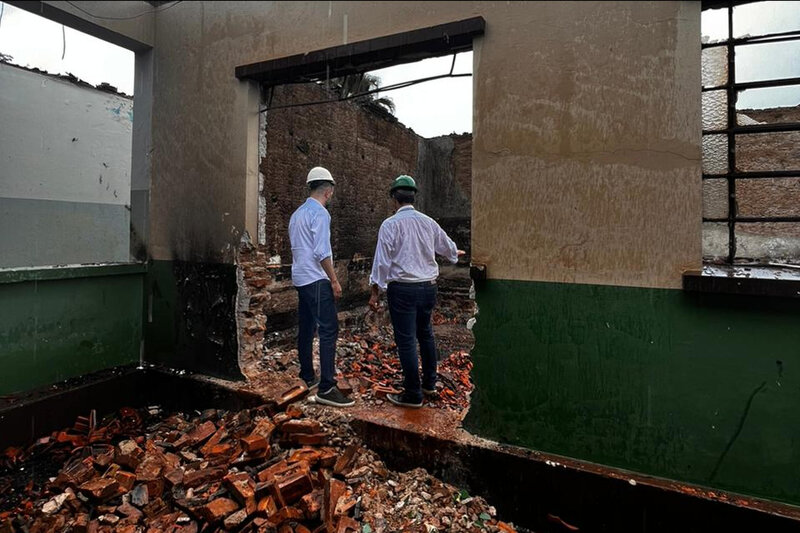  Colégio agrícola atingido por incêndio será reconstruído