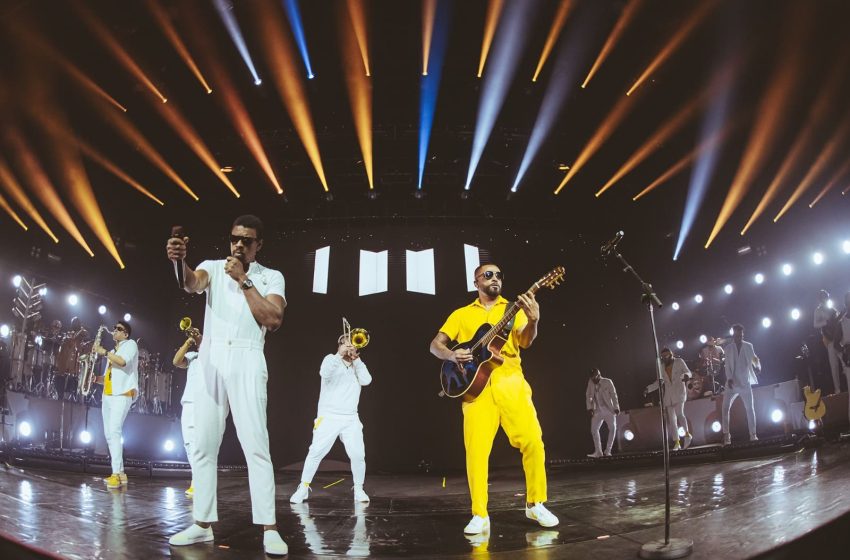  Seu Jorge e Alexandre Pires se apresentam em Curitiba