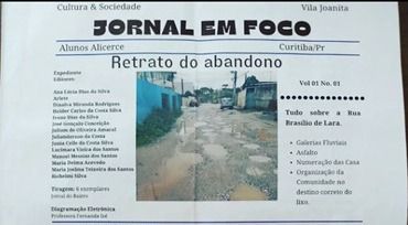 Iniciativa cria Jornal Comunitário na Vila Joanita