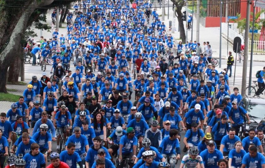  Passeio Ciclístico comemora os 330 anos de Curitiba