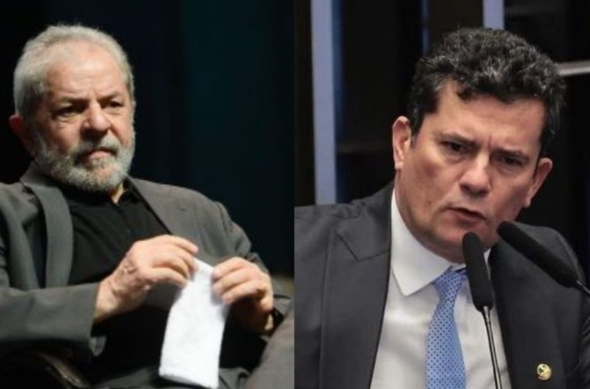  Em diferentes posições, Lula e Moro reacendem rivalidade