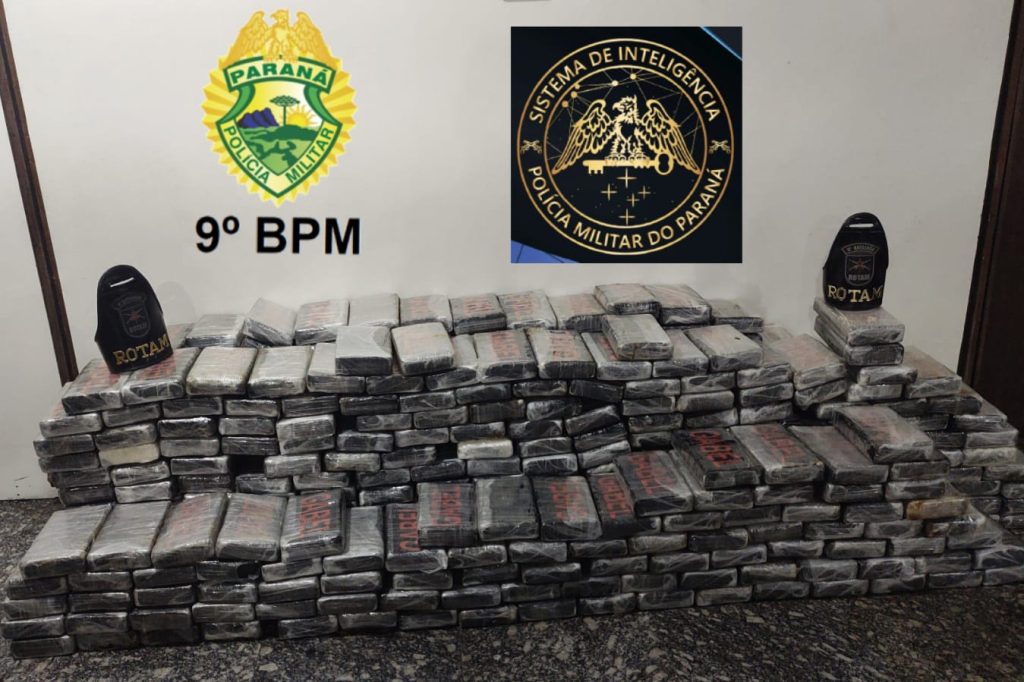 Polícia apreende carga de cocaína avaliada em R$ 107 milhões