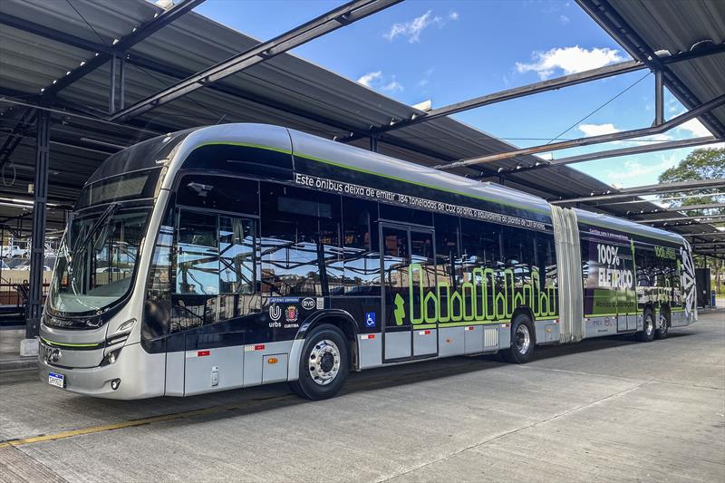  Ônibus elétrico da chinesa BYD será testado em Curitiba