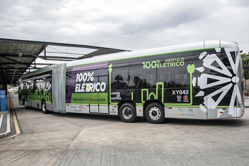  Curitiba terá 70 ônibus elétricos no transporte coletivo