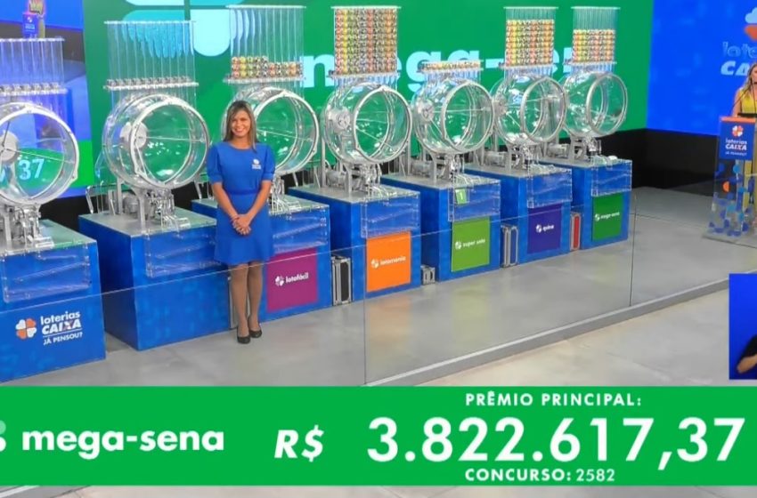  Números do Concurso 2582 da Mega-Sena