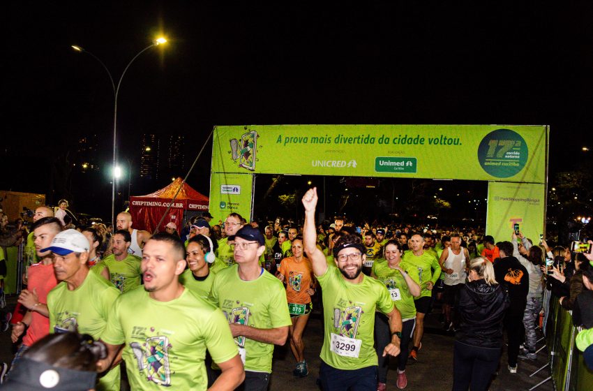  Corrida Noturna Unimed reúne milhares de pessoas em Curitiba