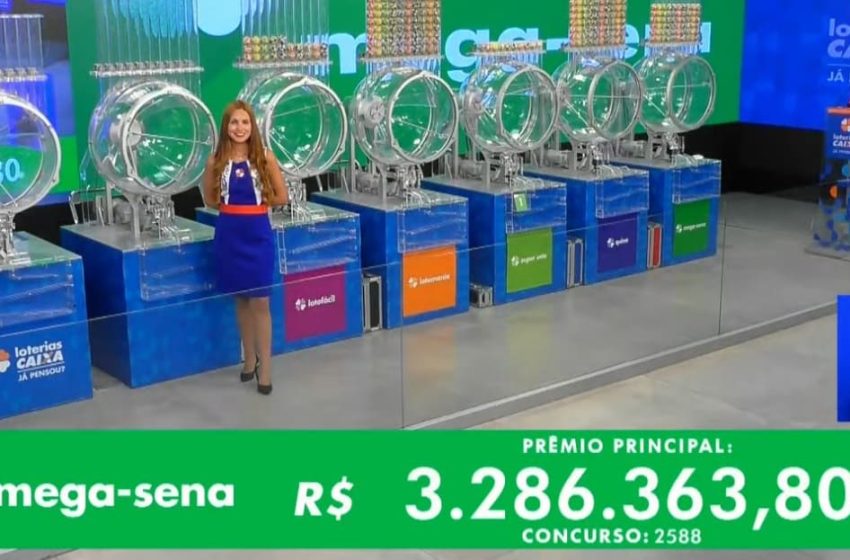  Números do Concurso 2588 da Mega-Sena