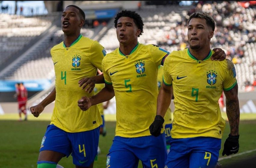 Brasil domina primeiro tempo e se classifica no Mundial Sub-20