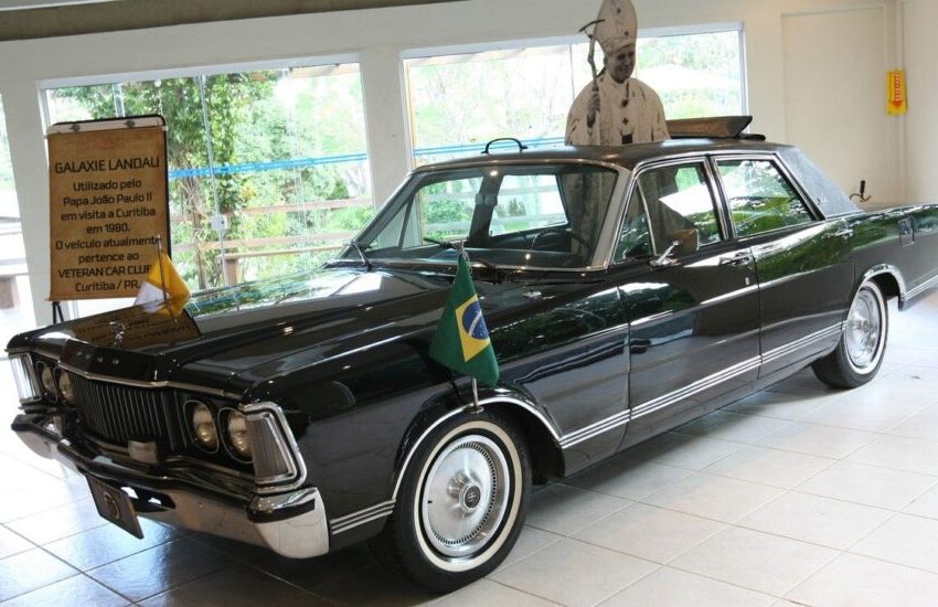  Carro usado pelo Papa João Paulo II ficará em exposição