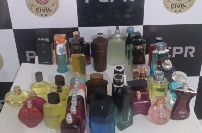  Homens são presos pela venda de perfumes de marca falsificados