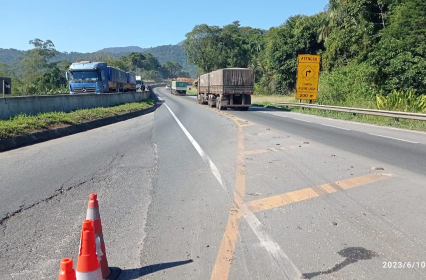  Nova faixa é liberada no km 33 da BR-277