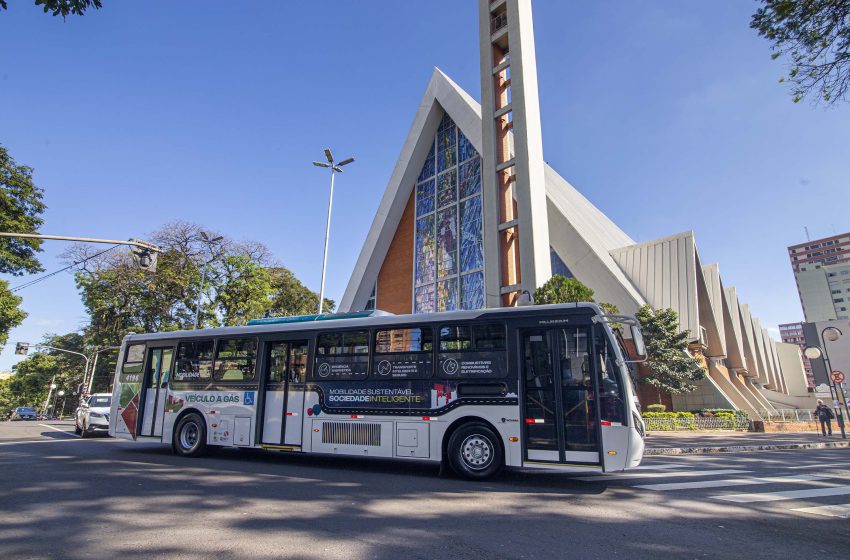  Ônibus movido 100% a biometano será testado em Londrina