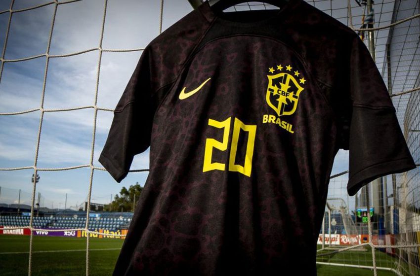  Seleção Brasileira de camisa preta pela 1ª vez na história